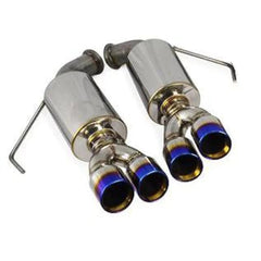 ETS Catback Exhaust Rear Section Muffled Blue Tips 2022-2026 Subaru WRX | 200-60-EXH-023