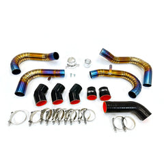 ETS Front Mount Intercooler Titanium Piping Kit Subaru WRX 2022-2026 - Spot Anodized | 200-60-ICP-102