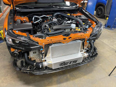 ETS Ultimate Front Mount Intercooler Kit 3" Piping - Gold w/ Logo WRX 22-26 | 200-60-ICK-019