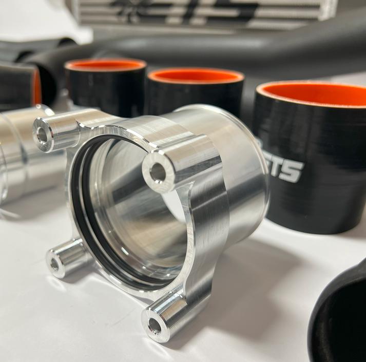 ETS Ultimate Front Mount Intercooler Kit 2.5" Piping - Red w/ Logo WRX 22-26 | 200-60-ICK-005