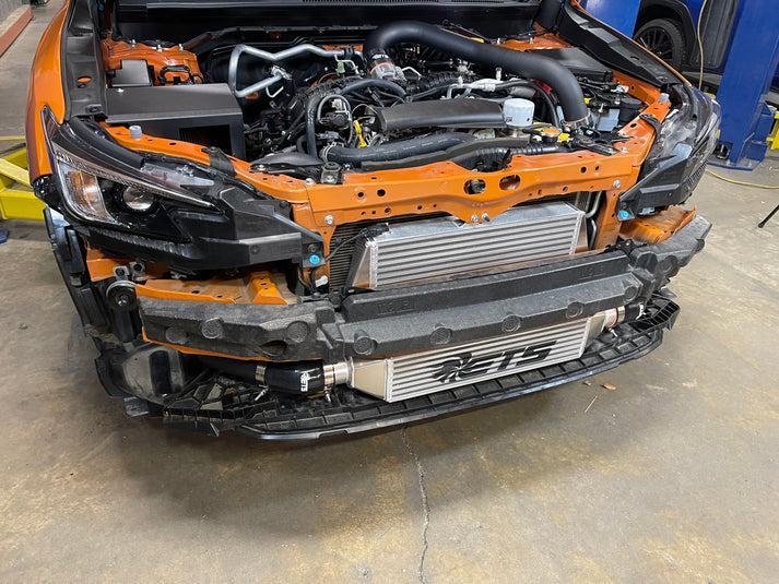 ETS Ultimate Front Mount Intercooler Kit 3" Piping - Black w/o Logo 2022-2026 WRX | 200-60-ICK-016