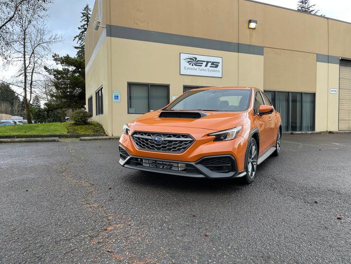 ETS Ultimate Front Mount Intercooler Kit 3" Piping - Black w/o Logo 2022-2026 WRX | 200-60-ICK-016