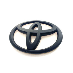 Emblems Only Front and Rear T-Logo Matte Black with Halo White Base Toyota GR86 22-26