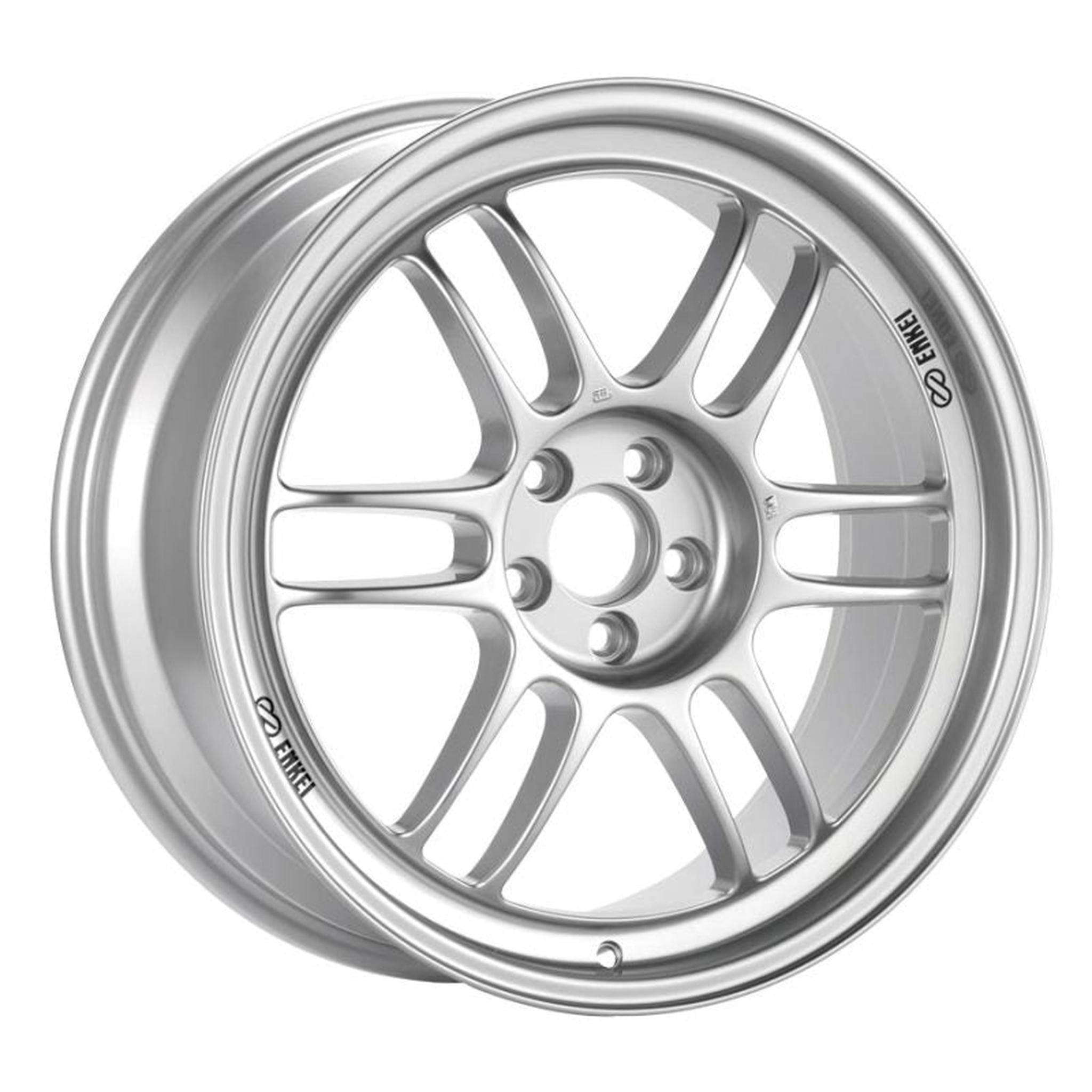 Enkei RPF1 16x8 5x114.3 38mm Offset 73mm Bore Diameter Silver Wheel | 3796806538SP