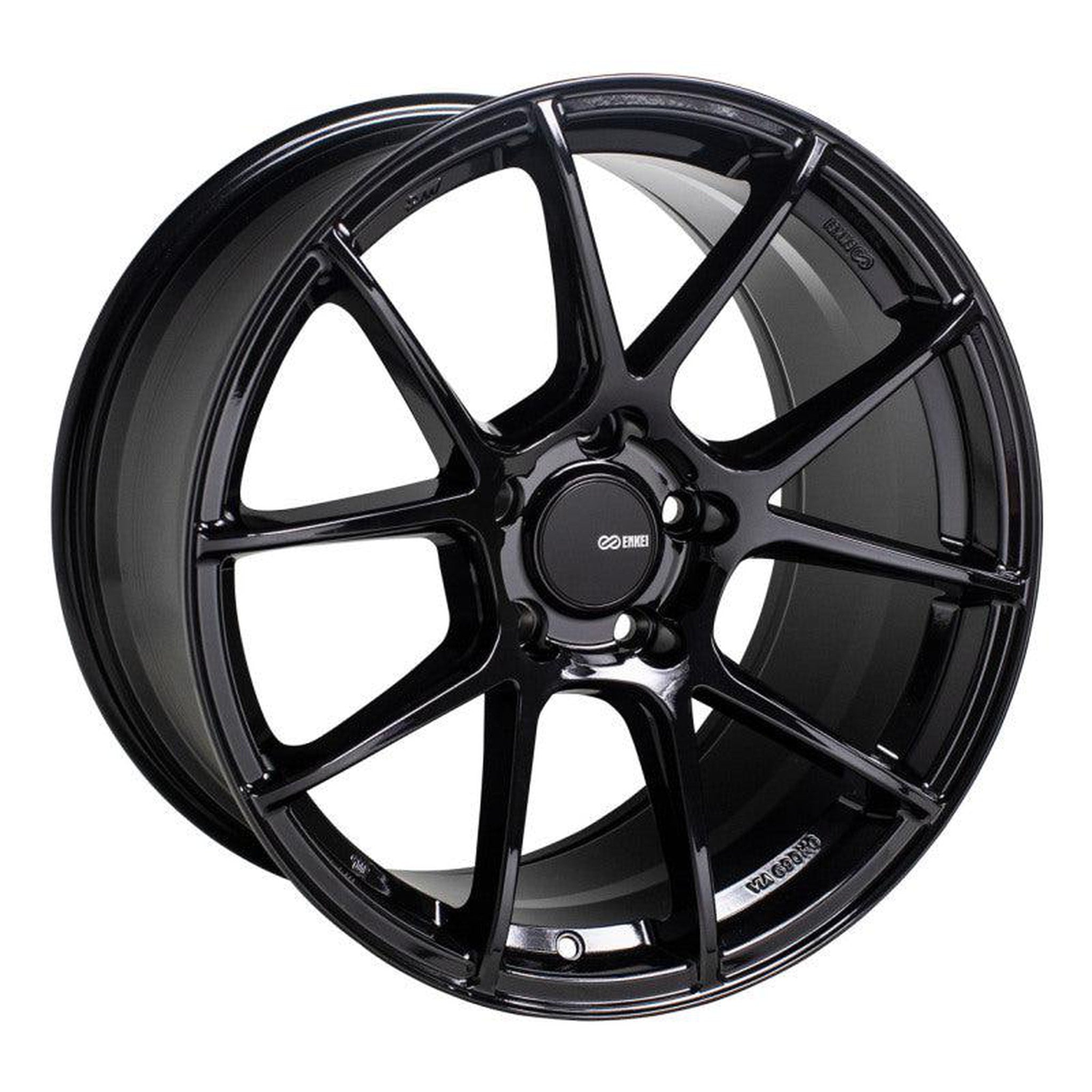Enkei TS-V 18x9.5 +38mm offset 5x114.3 72.6 Bore Black | 522-895-6538BK