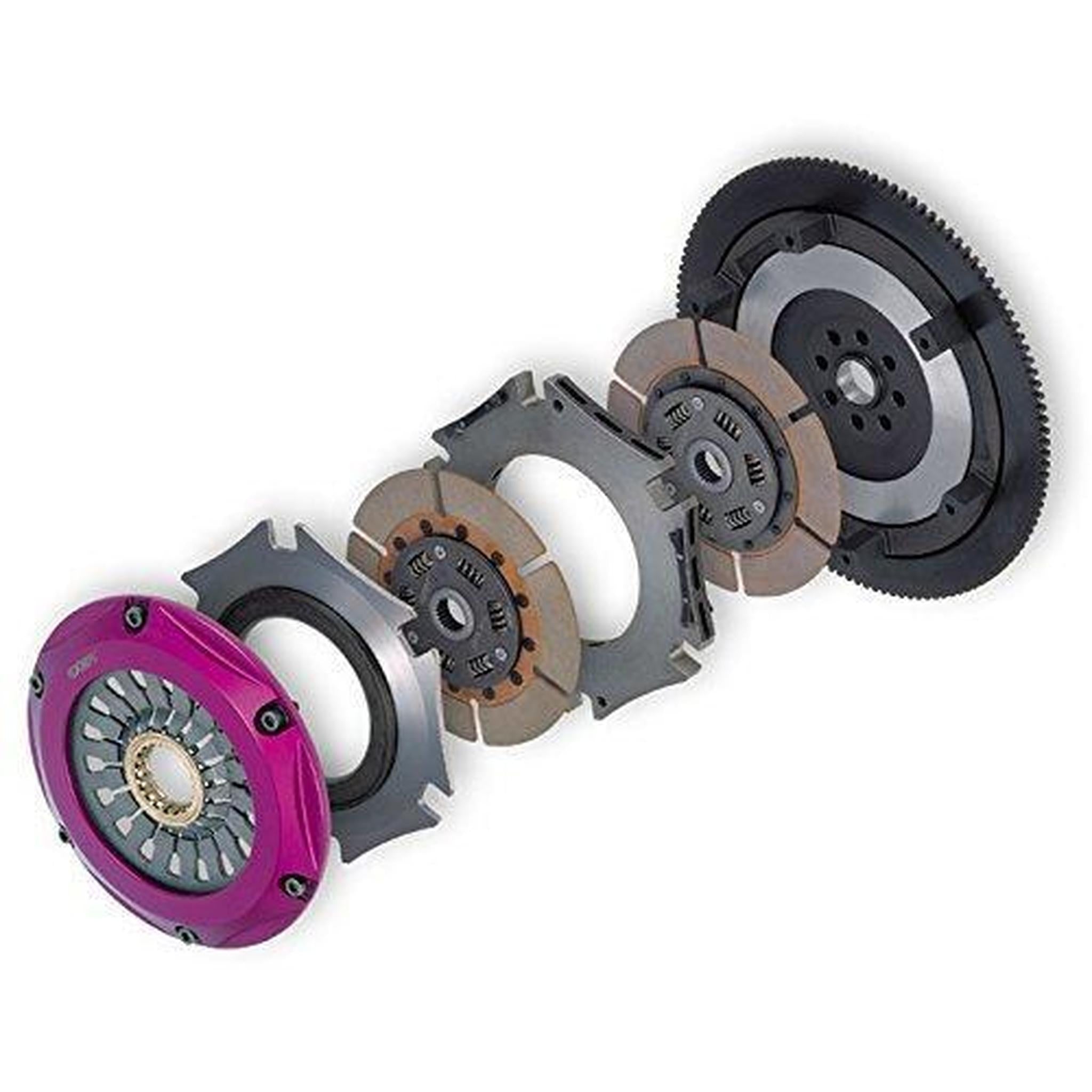 Exedy SD Cerametallic Stage 4 Twin Plate Clutch Kit Mitsubishi Evo X 2008-2015 | MM062SD