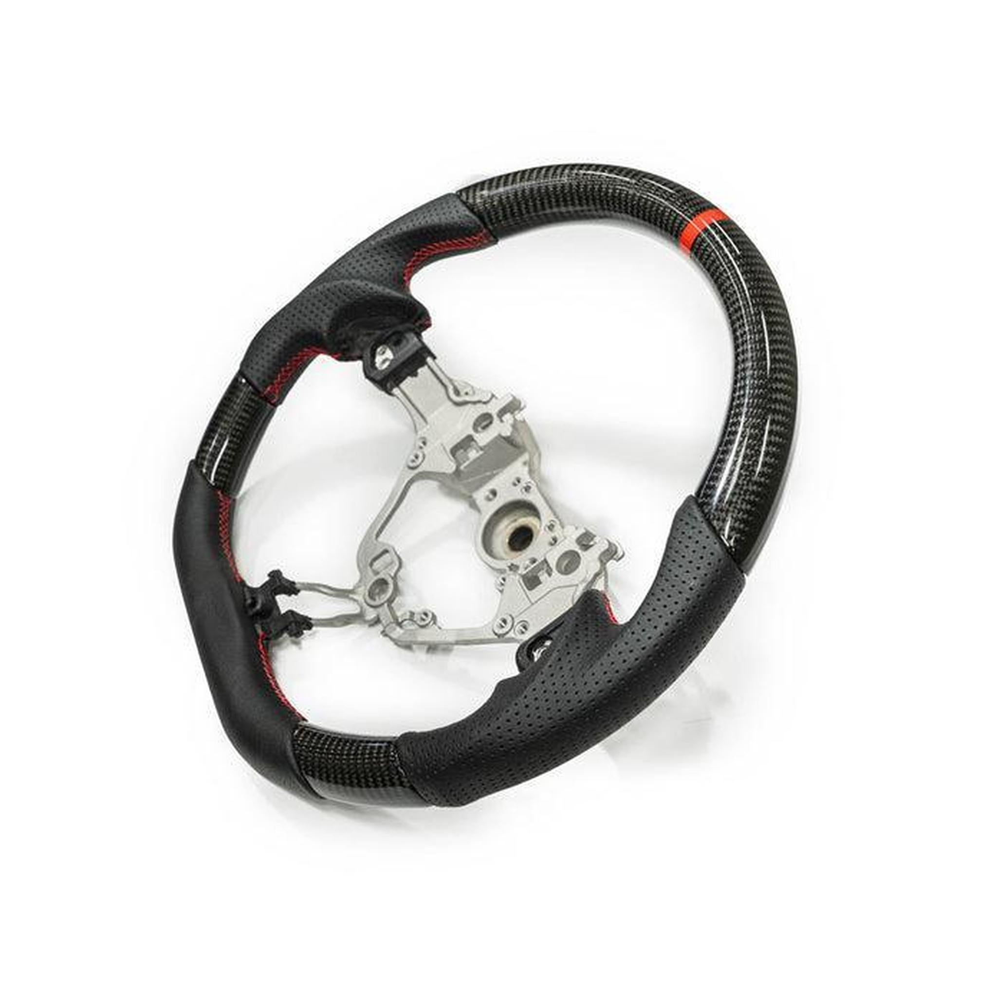 FactionFab Carbon Fiber / Leather Steering Wheel Subaru BRZ / Toyota 86 / GR86 2017-2026 | FFA1.10242.4