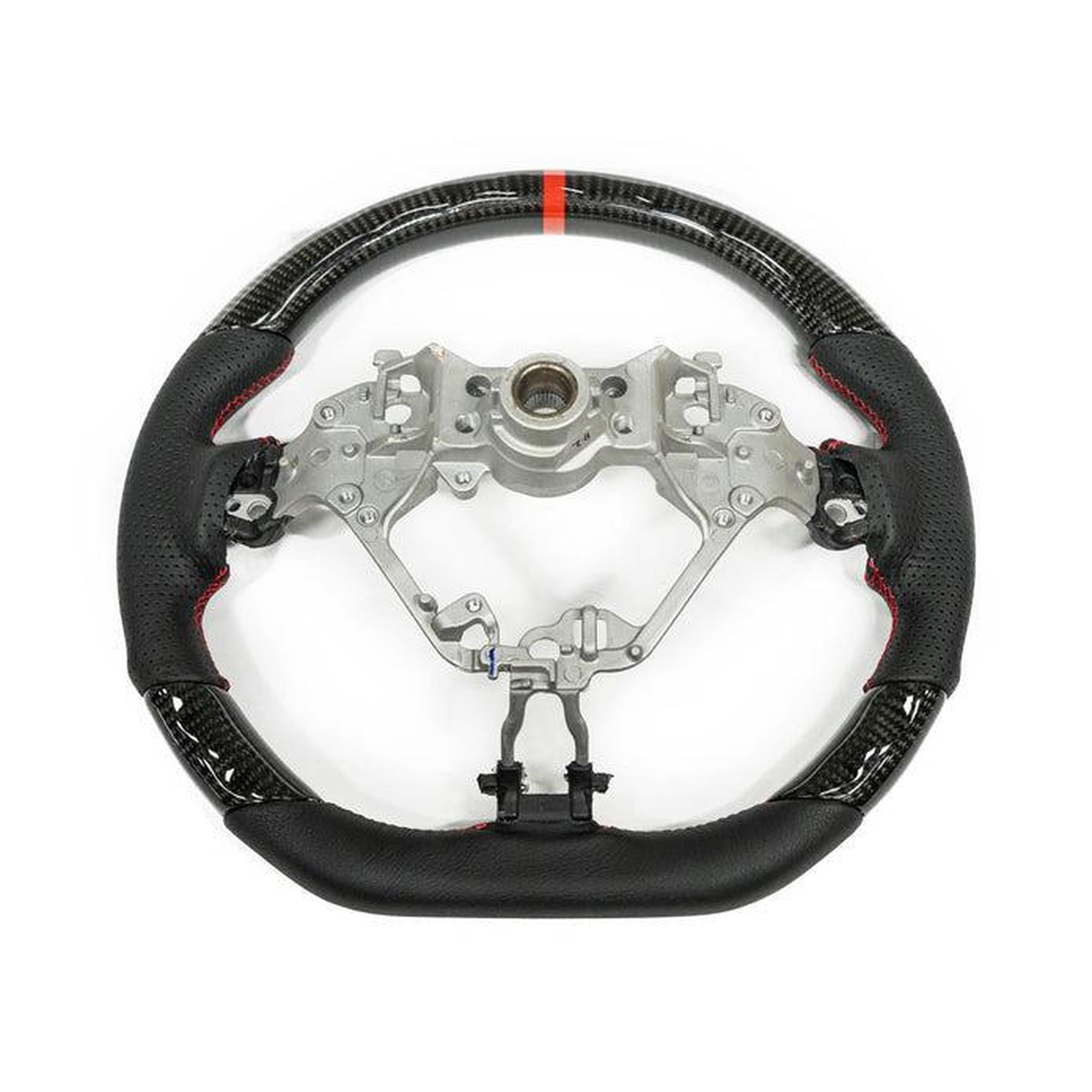 FactionFab Carbon Fiber / Leather Steering Wheel Subaru BRZ / Toyota 86 / GR86 2017-2026 | FFA1.10242.4