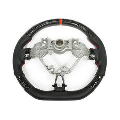 FactionFab Carbon Fiber / Leather Steering Wheel Subaru BRZ / Toyota 86 / GR86 2017-2026 | FFA1.10242.4