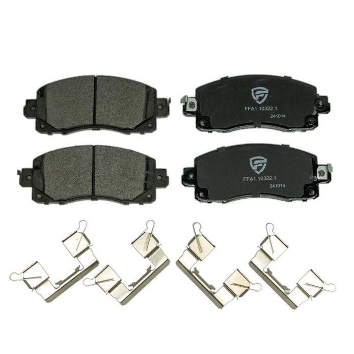 FactionFab Front Brake Pads V2 Subaru WRX 2022-2026 | 1.10322.1