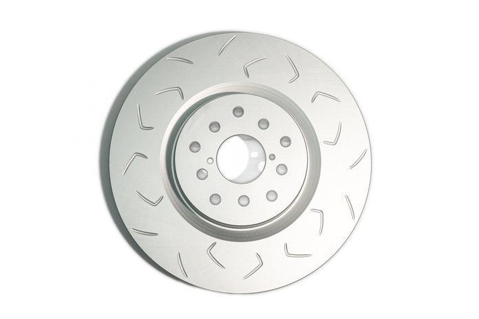 FactionFab Slotted Front Rotor V2 Dual Drilled 5x100/114 Subaru STI 2004-2017 | FFA1.10290.1