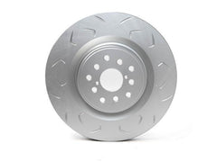 FactionFab Slotted Front Rotor V2 Dual Drilled 5x100/114 Subaru STI 2018-2021 | FFA1.10296.1