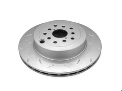 FactionFab Slotted Rear Rotor V2 Dual Drilled 5x100/114 Subaru STI 2018-2021 | FFA1.10297.1