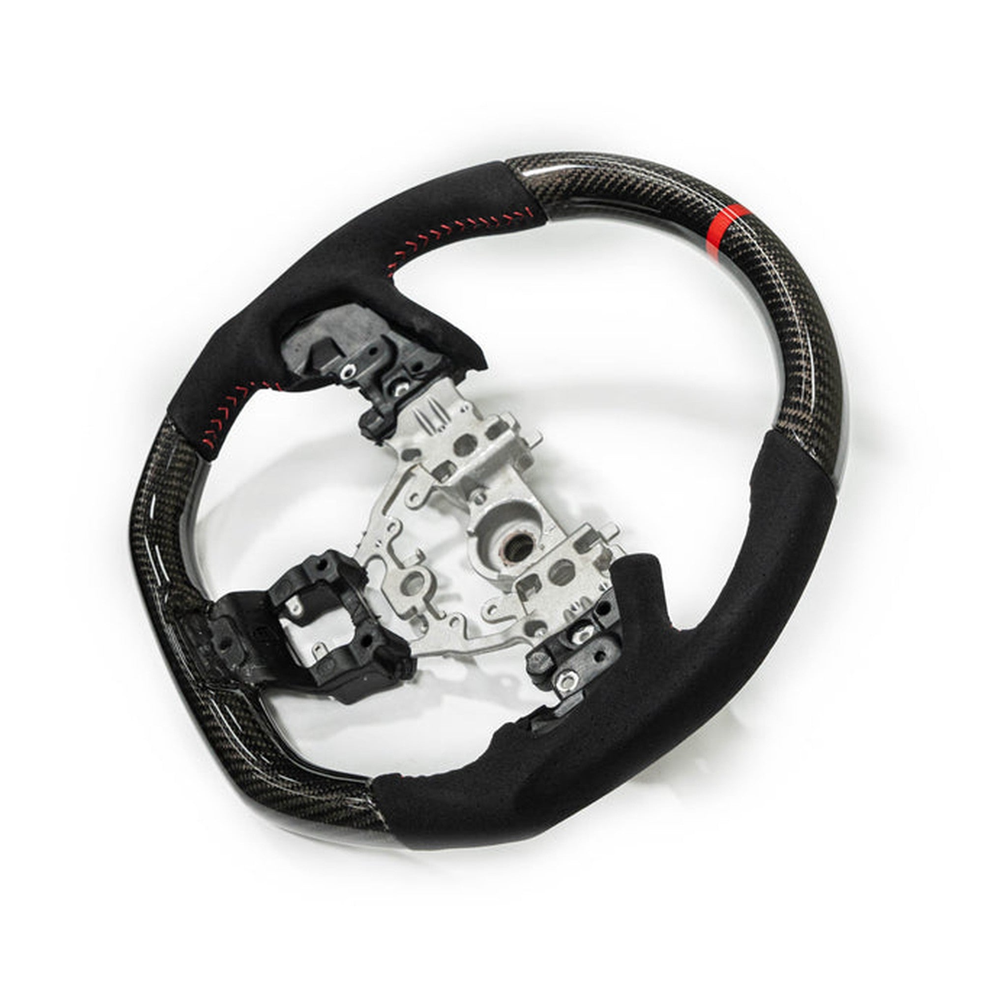 FactionFab Steering Wheel Carbon and Suede WRX 2022-2026 | 1.10247.3