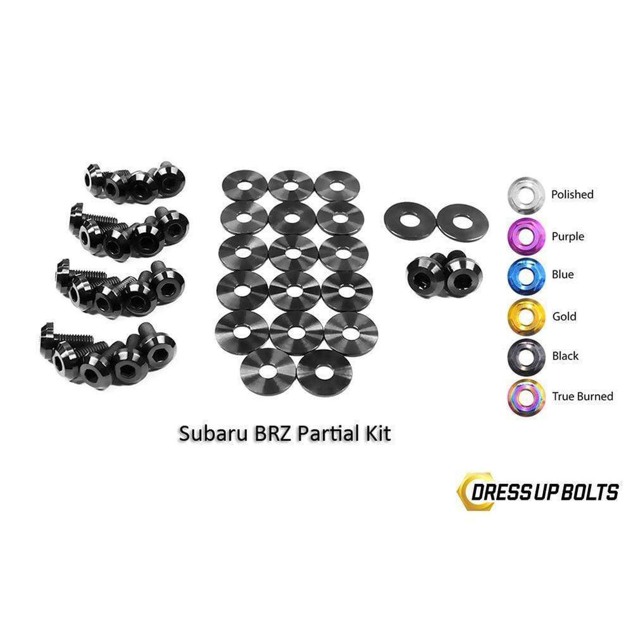 Fast Turn Fittings Stage 1 Subaru BRZ (2013-2020) Titanium Partial Engine Bay Kit