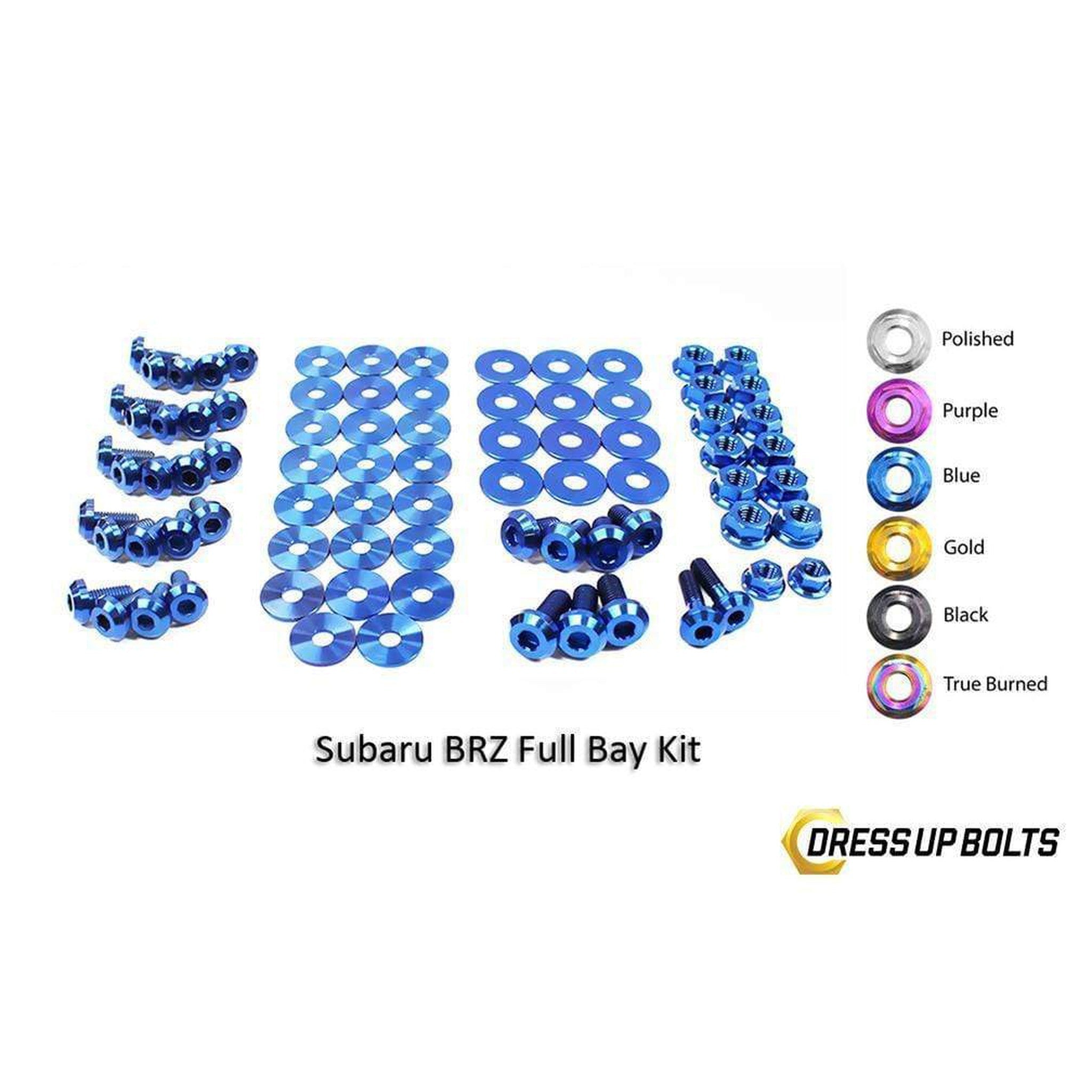 Fast Turn Fittings Stage 2 Subaru BRZ (2013-2020) Titanium Full Engine Bay Kit