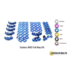Fast Turn Fittings Stage 2 Subaru BRZ (2013-2020) Titanium Full Engine Bay Kit