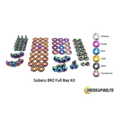 Fast Turn Fittings Stage 2 Subaru BRZ (2013-2020) Titanium Full Engine Bay Kit
