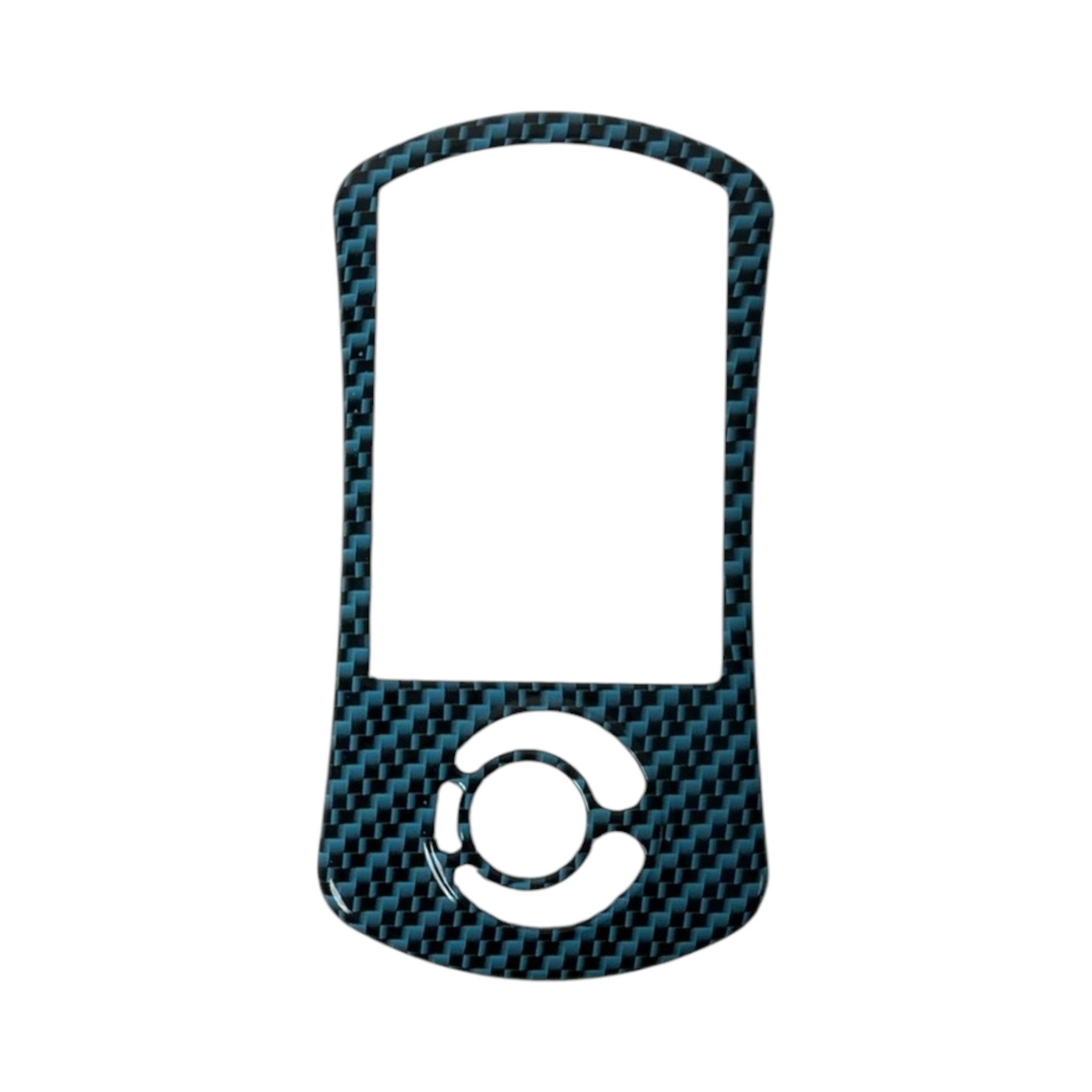 GCS Accessport V3 Faceplate Sky Blue Carbon Fiber