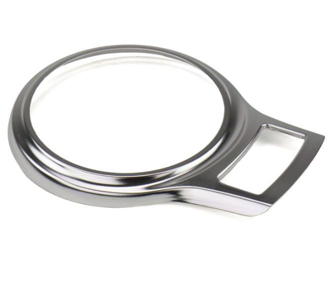 GCS Anodized Aluminum Shifter Plate Trim Bezel Silver Scion FR-S / Subaru BRZ / Toyota 86 2013-2020 | SHIFTTRIMSI