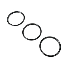 GCS Climate Control Trim Bezels 3pc Black Subaru WRX / STI 2015-2021 | GCS-ACTRIM-SUBARU-BK