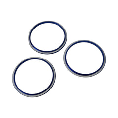 GCS Climate Control Trim Bezels 3pc Blue Subaru WRX / STI 2015-2021 | GCS-ACTRIM-SUBARU-BL