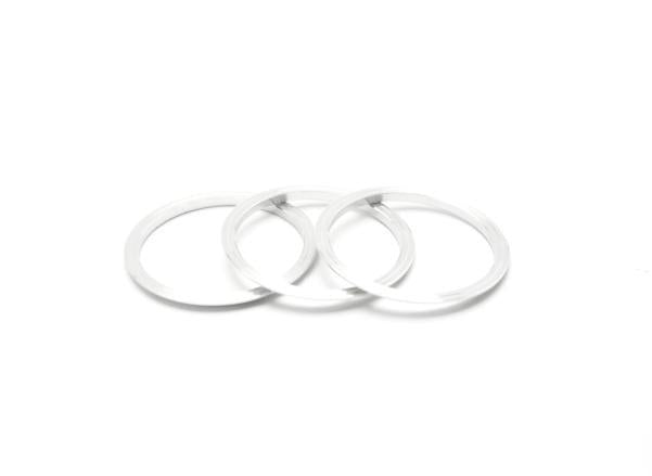 GCS Climate Control Trim Bezels 3pc Silver Subaru WRX / STI 2015-2021 | ACTRIM-SUBARU-SI