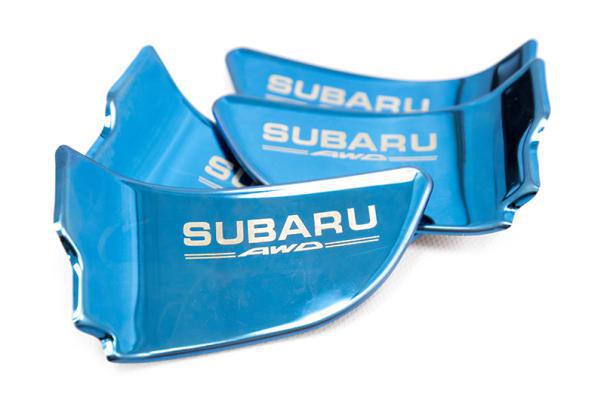 GCS Interior Door Handle Trim Blue WRX / STI 2015-2021 | IHC-ST-BL