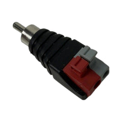 GCS Male RCA to Speaker Wire Converter (Set of 4) | GCSRCA2SPEAKER