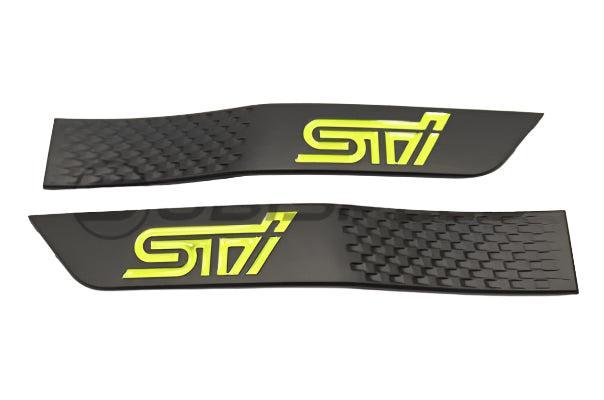 GCS STI Fender Emblems Black Matte Subaru WRX / STI 2015-2021 | 15STIMBFEND-BLK