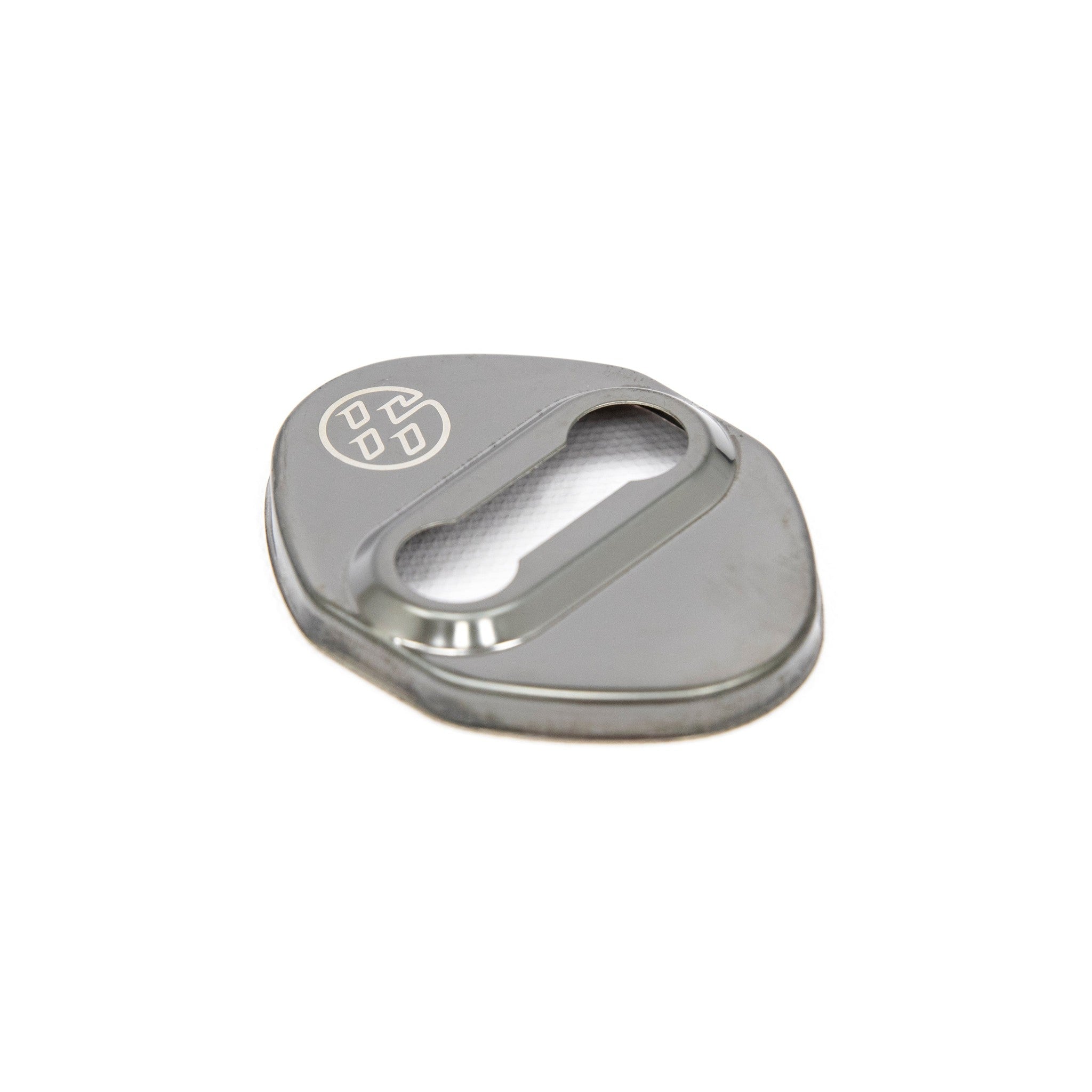 GCS Stainless Door Striker Cover Black Scion FR-S / Subaru BRZ / Toyota 86 2013-2020 | GCS-FTDOORSTRIKER-BK