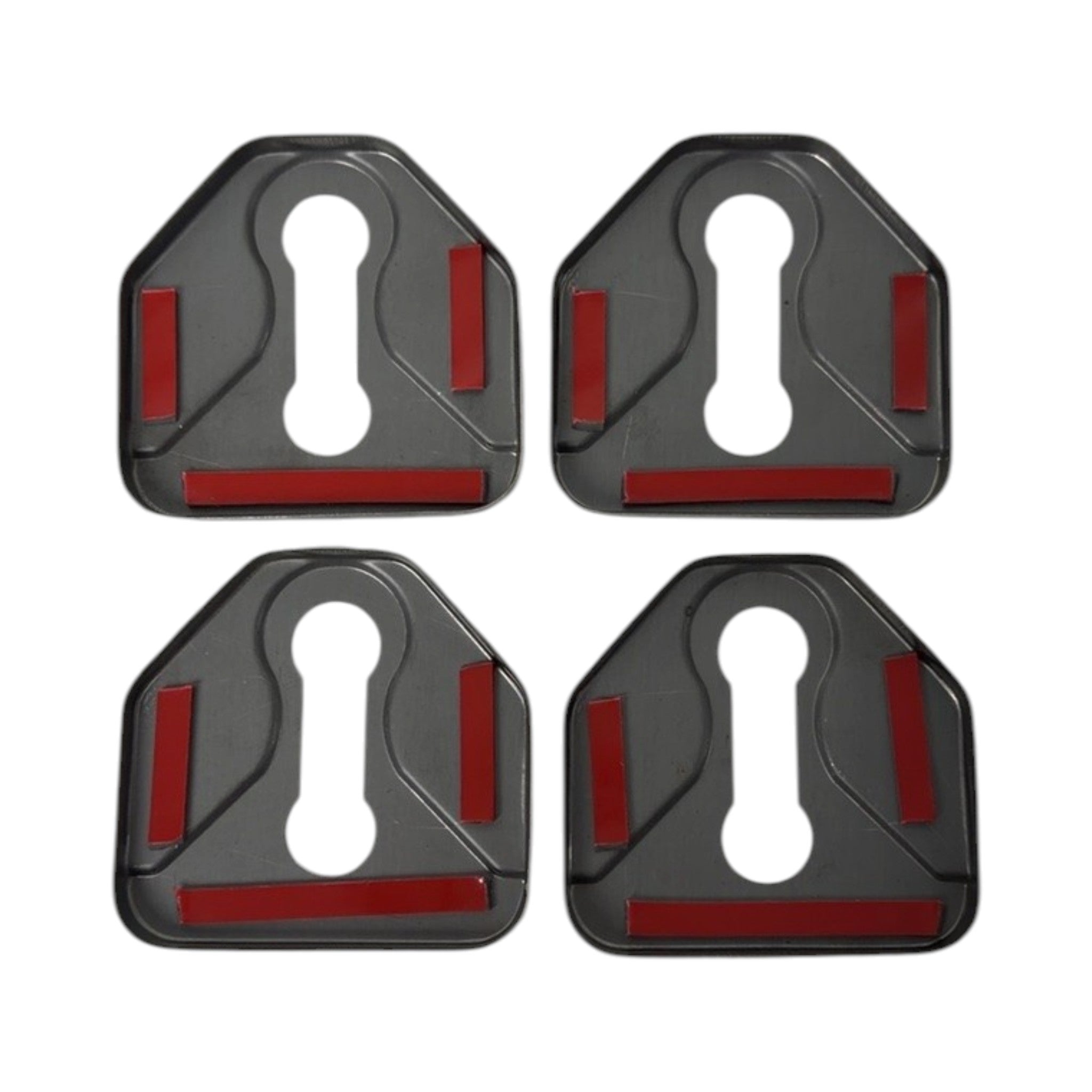 GCS Stainless Door Striker Cover Black Subaru Vehicles | GCS-DOORSTRIKER-BK