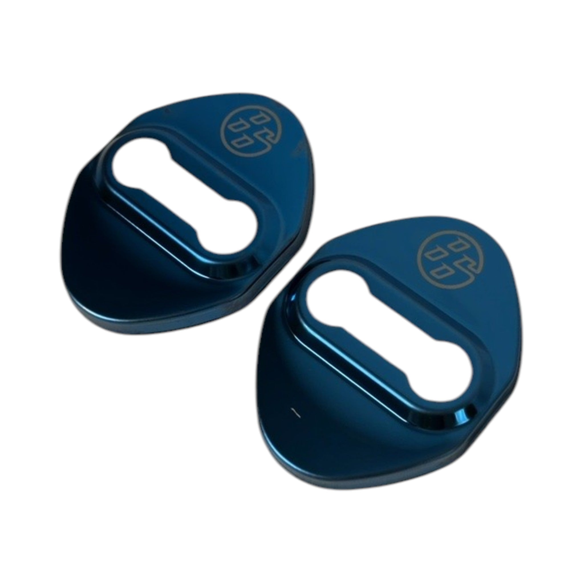 GCS Stainless Door Striker Cover Blue Scion FR-S / Subaru BRZ / Toyota 86 2013-2020 | GCS-FTDOORSTRIKER-BL