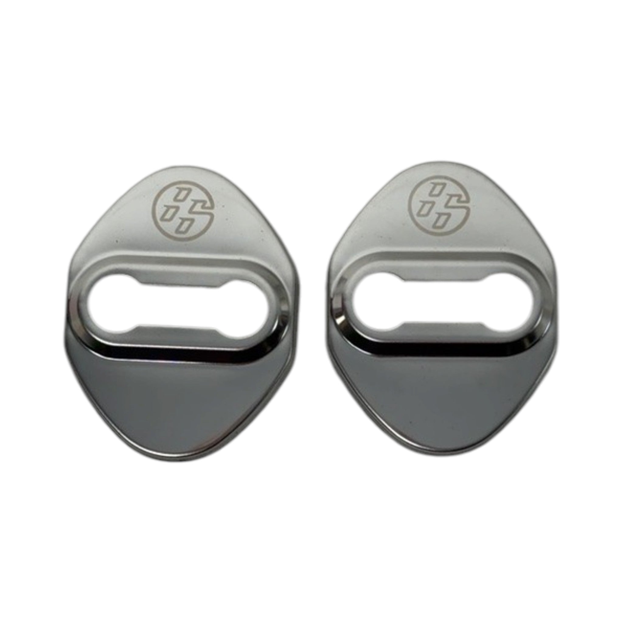 GCS Stainless Door Striker Cover Silver Scion FR-S / Subaru BRZ / Toyota 86 2013-2020 | GCS-FTDOORSTRIKER-SI