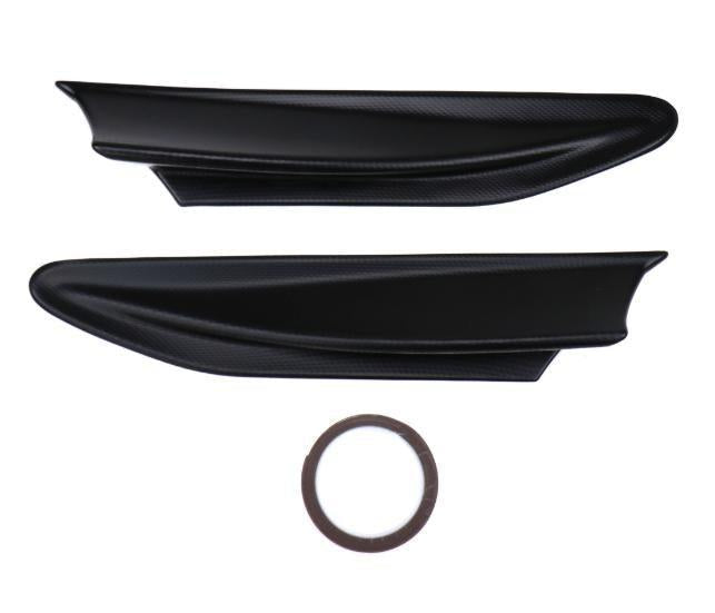 GCS TRD Style Textured Finish Aero Fins Scion FR-S / Subaru BRZ / Toyota 86 2013-2020 | SAF-FT86-CL