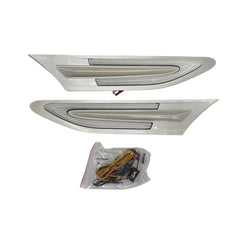 GCS Turn Signal Paint Matched Fender Garnish 37J Whiteout Scion FR-S / Subaru BRZ / Toyota 86 2013-2020 | A-SB-5-001-37J/A