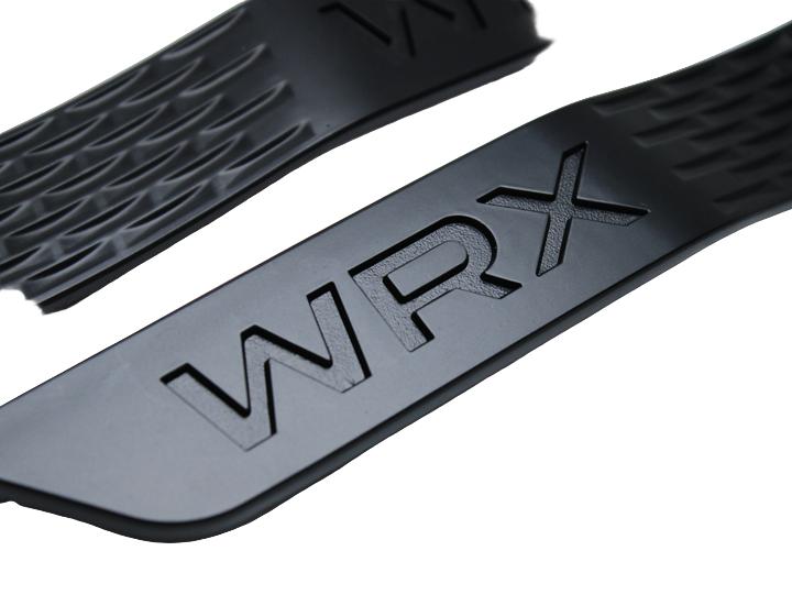 GCS WRX Matte Black Fender Emblems Subaru WRX / STI 2015-2021 | 15WRXMBFEND