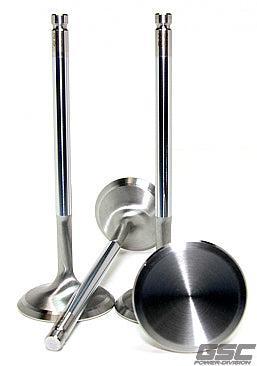 GSC P-D 36mm Head (STD) 104.8mm Long Chrome Polished Intake Valve Set of 8 Subaru WRX 22-26 | 2262-8