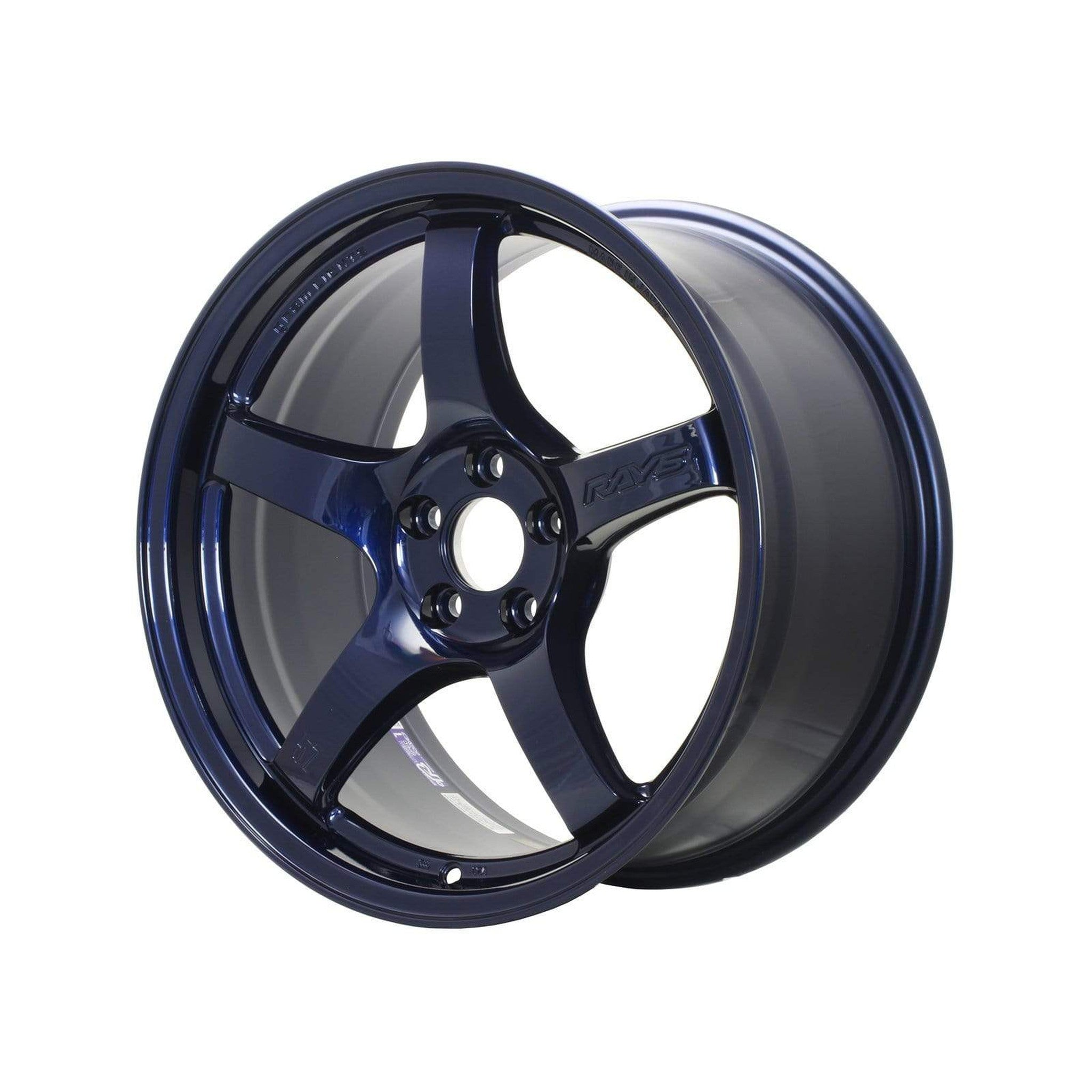 Gram Lights 57CR 15x8 +28 4x100 Eternal Blue Pearl Wheel | WGCRE28AEBP