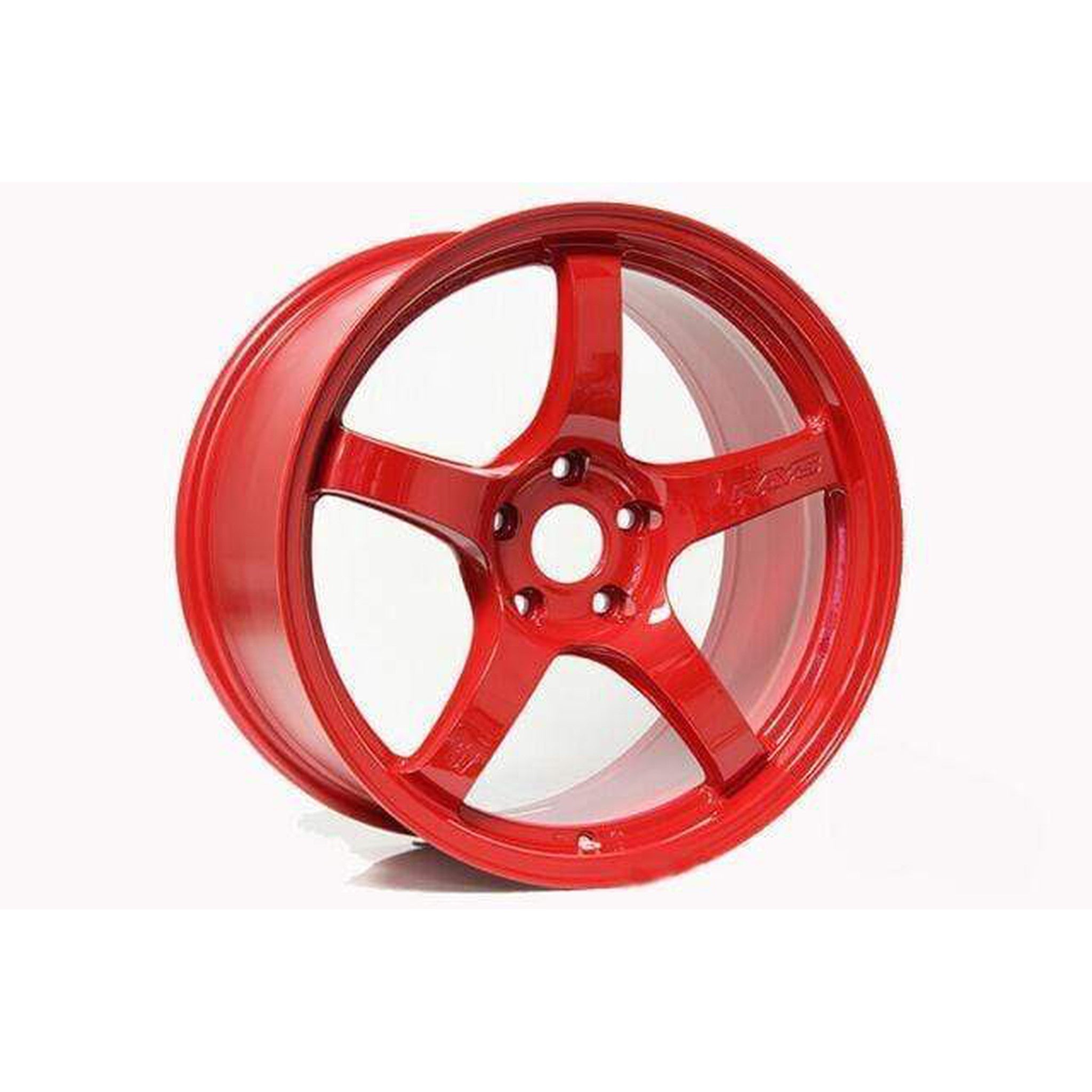 Gram Lights 57CR 15x8 +35 4x100 Milano Red Wheel | WGCRE35AMRP