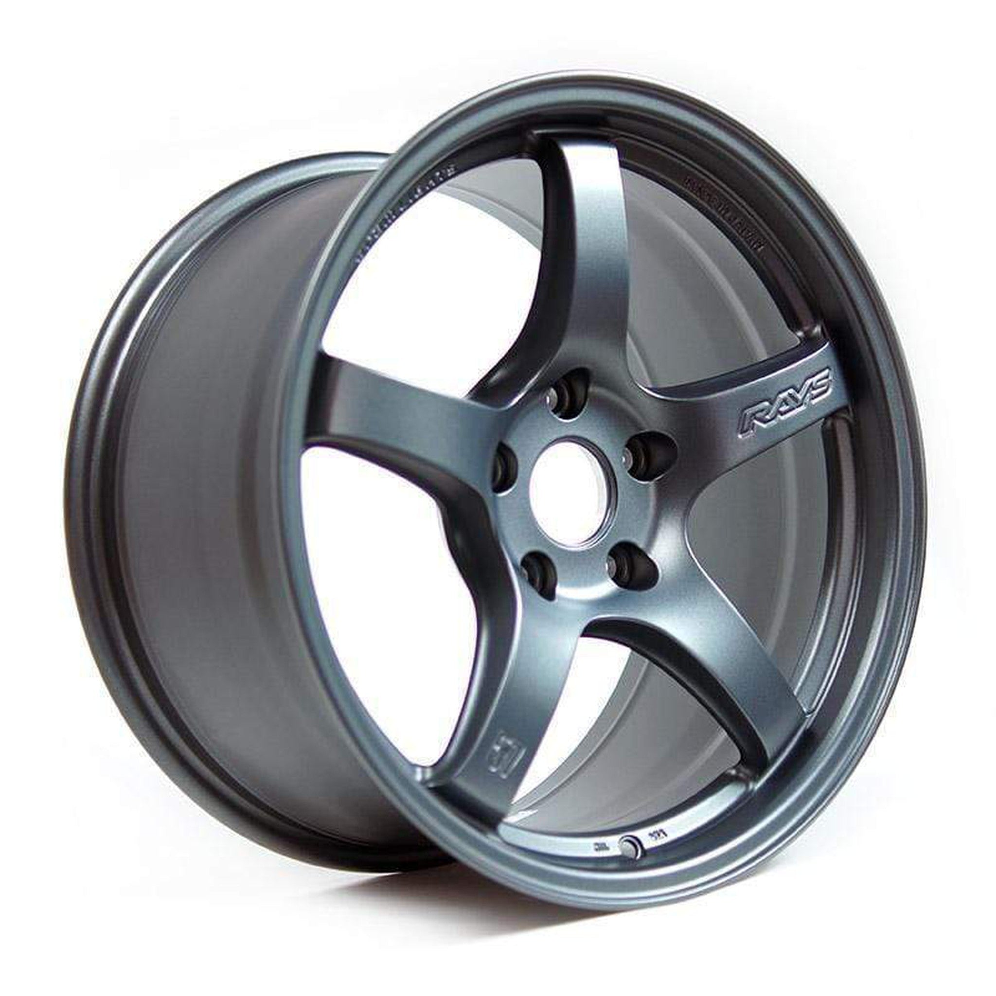 Gram Lights 57CR 18x10.5 +12 5x114.3 Gun Blue 2 Wheel | WGCRAC12EG2