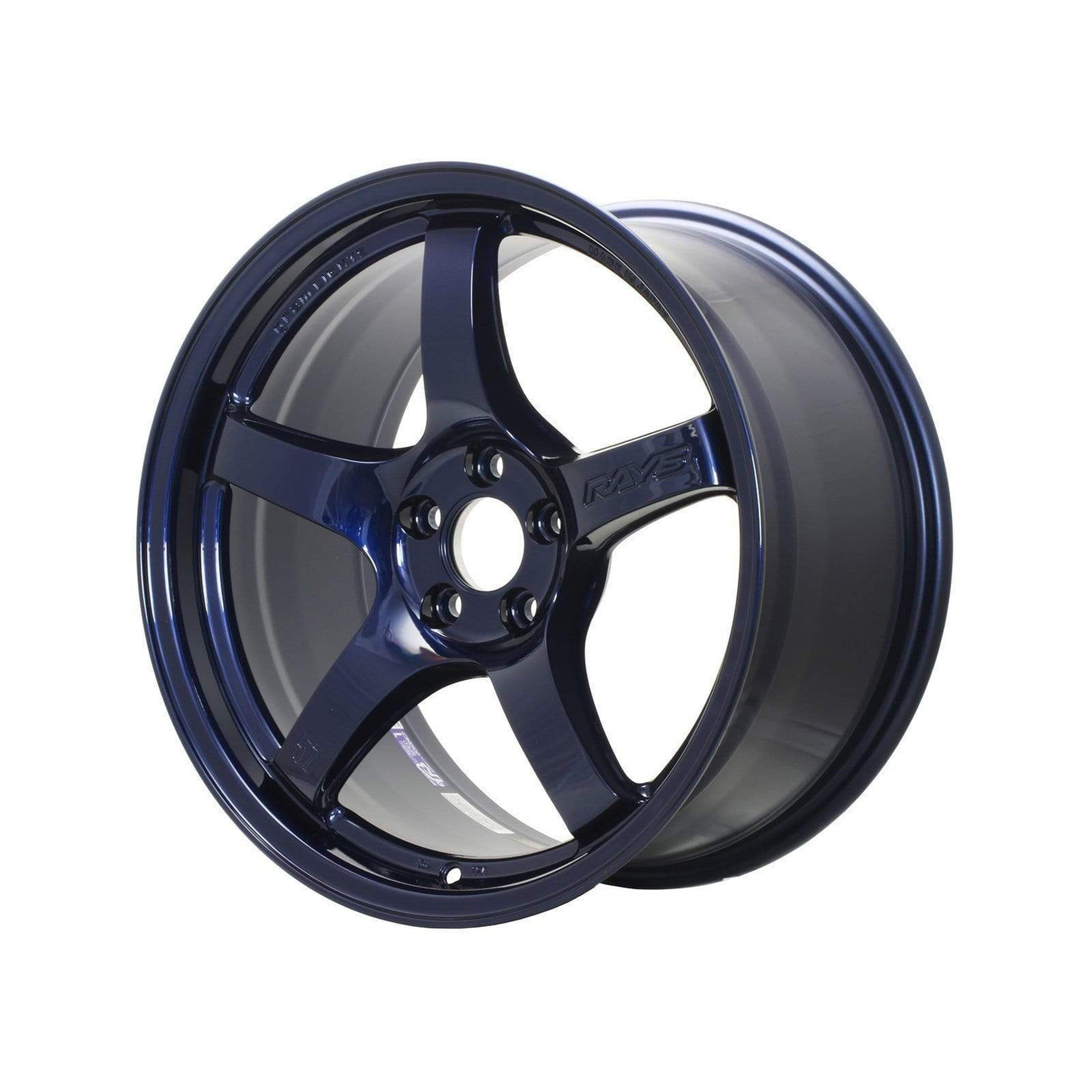 Gram Lights 57CR 18x9.5 +12 5x114.3 Eternal Blue Wheel | WGCRX12EEBP
