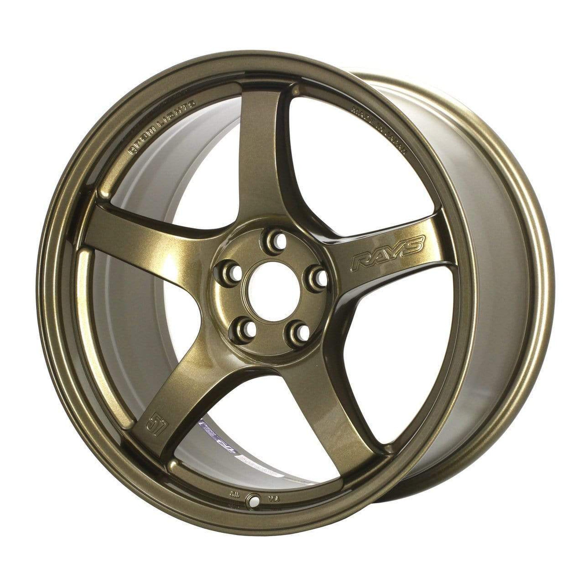 Gram Lights 57CR 18x9.5 +38mm Offset 5x114.3 Bronze II Wheel | WGCRX38EA2