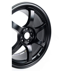 Gram Lights 57DR 17x9+38mm 5x100 Semi Gloss Black Wheel | WGIQ38DH