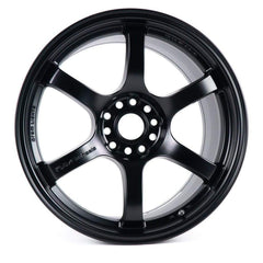 Gram Lights 57DR 17x9+38mm 5x100 Semi Gloss Black Wheel | WGIQ38DH