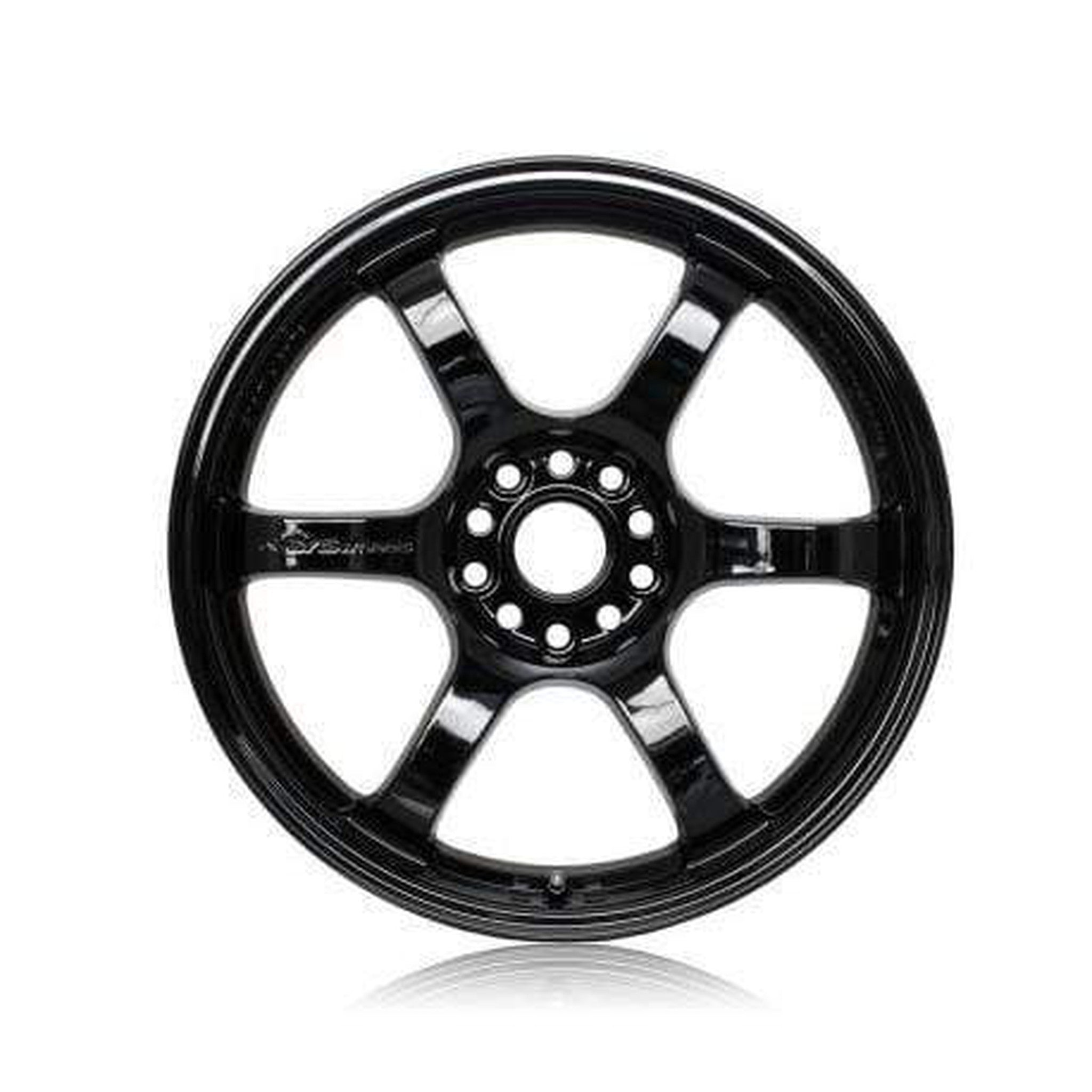 Gram Lights 57DR 18X9.5 +38 5x114.3 Glossy Black Wheel | WGIX38EGX
