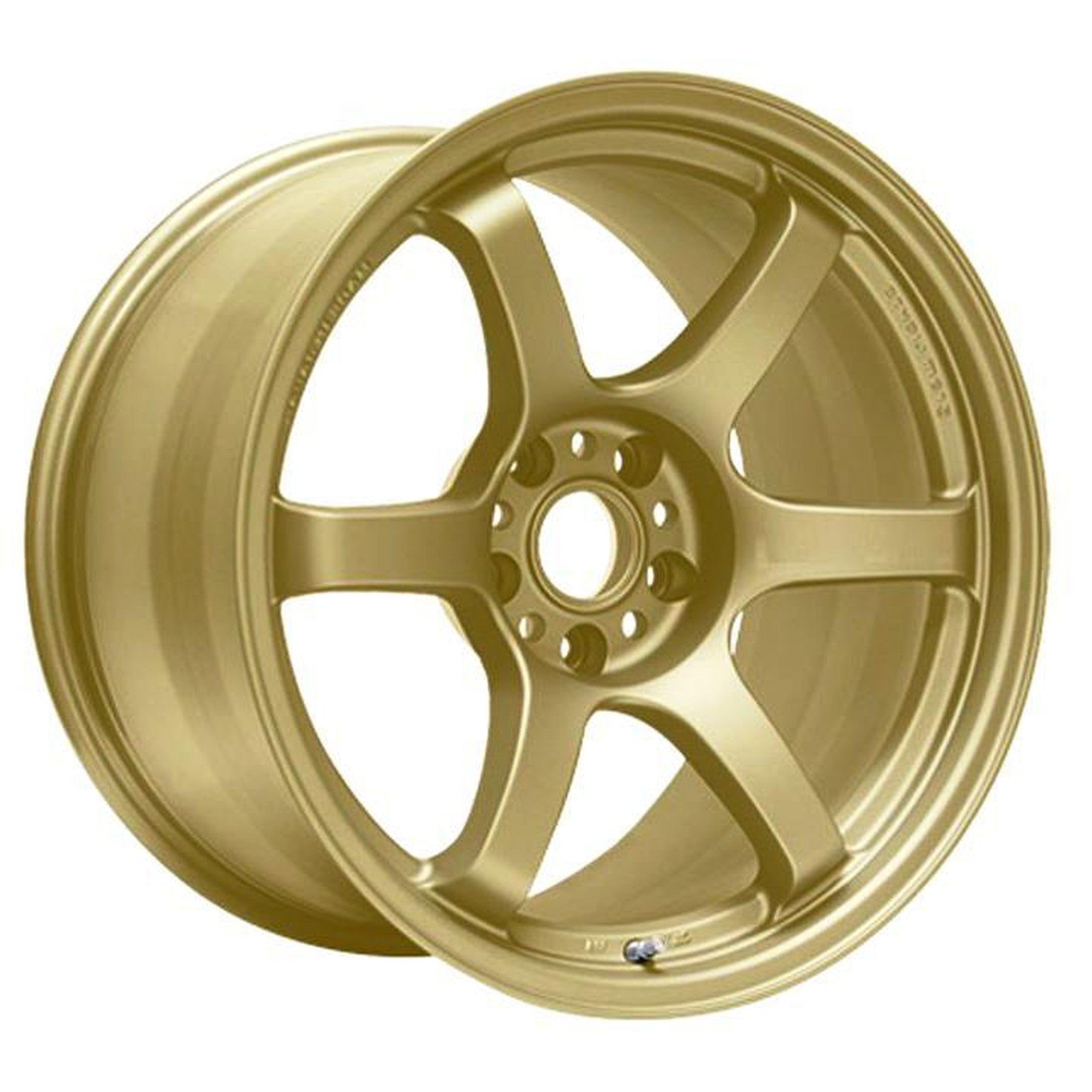 Gram Lights 57DR 18x9.5 +38 5x114.3 E8 Gold Wheel | WGIX38EEGP