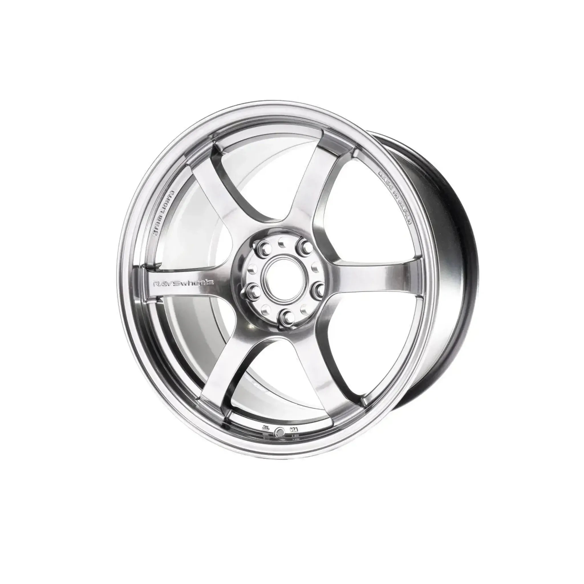 Gram Lights 57DR 18x9.5 +38 5x114.3 Grace Silver Wheel | WGIX38EQNK