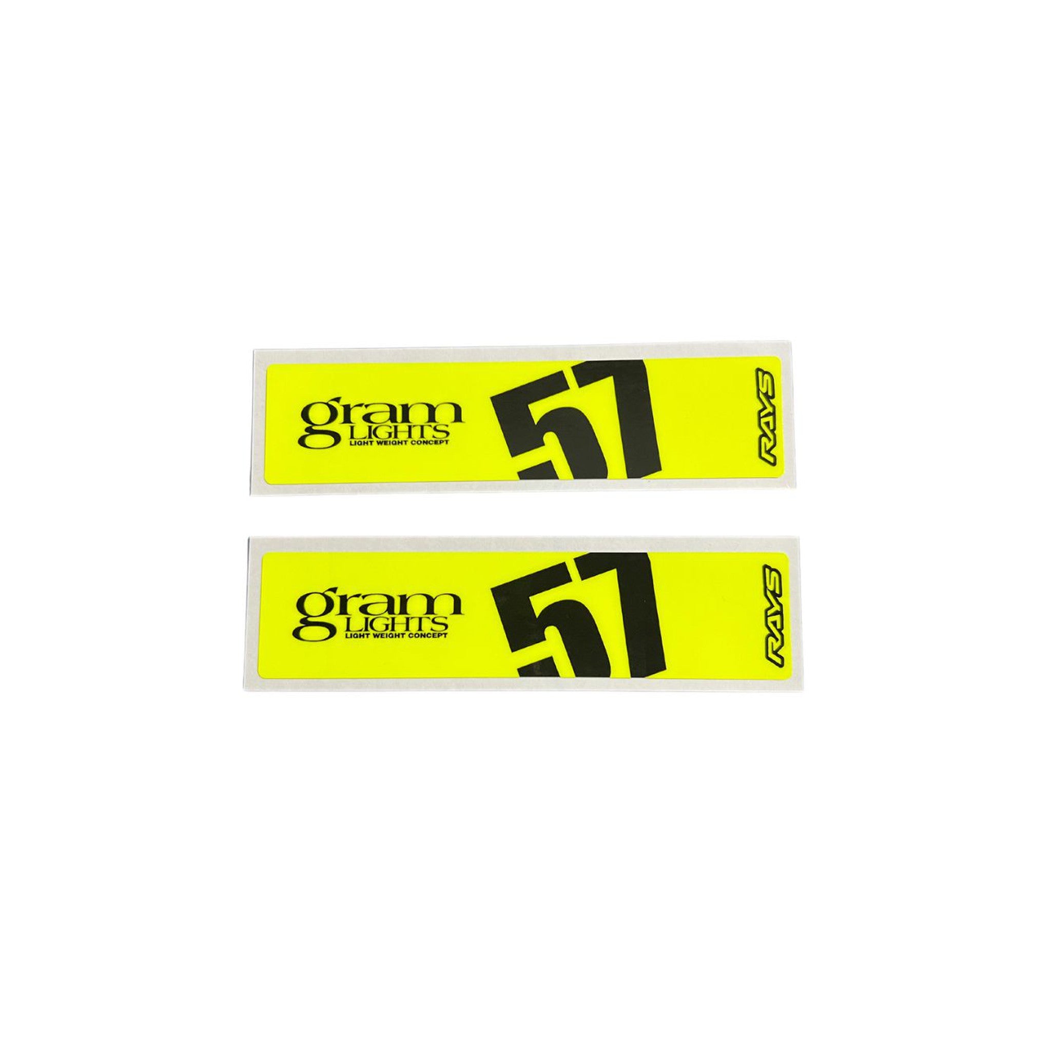 Gram Light Sticker Gram Lights 57DR / 57CR Spoke Sticker Yellow | WC57SSTKY – Import Image ...