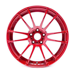 Gram Lights 57XTREME Spec-D 18x9.5 +38 5-114.3 Milano Red Wheel Limited Edition | WGJDX38EMRP